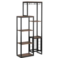 Küchenregal Weinregal Vintage BONITA für 12 Flaschen 80 x 175 cm