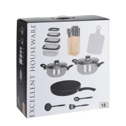Küchenutensilien Starterkit 18-teilig