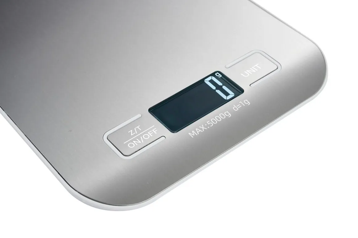 Küchenwaage Edelstahl 5 kg