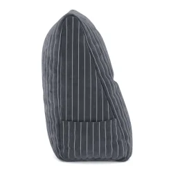 Keilkissen Samt 150 x 20 x 50 cm anthrazit