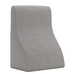 Keilkissen 63 x 32 x 46 cm grau