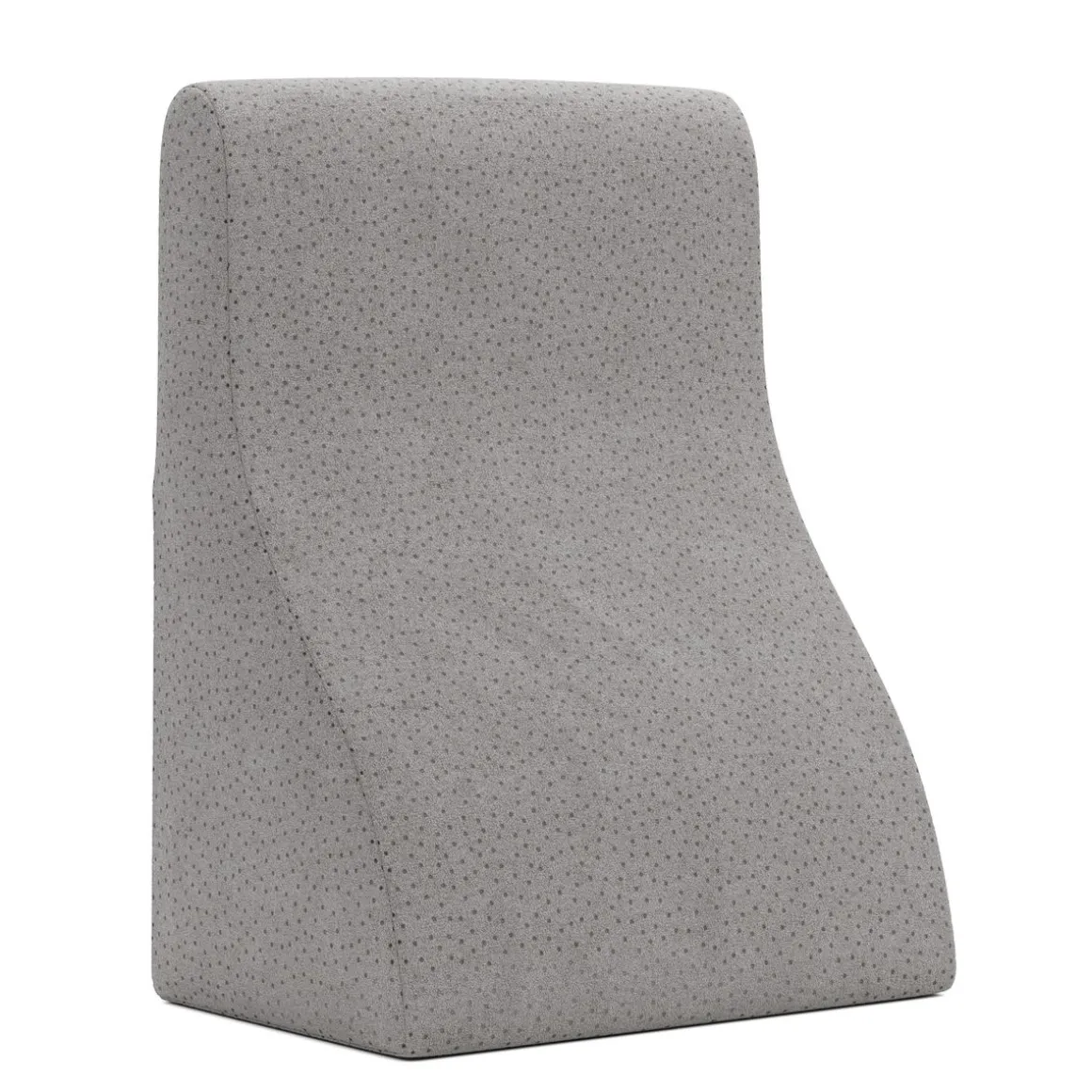 Keilkissen 63 x 32 x 46 cm grau