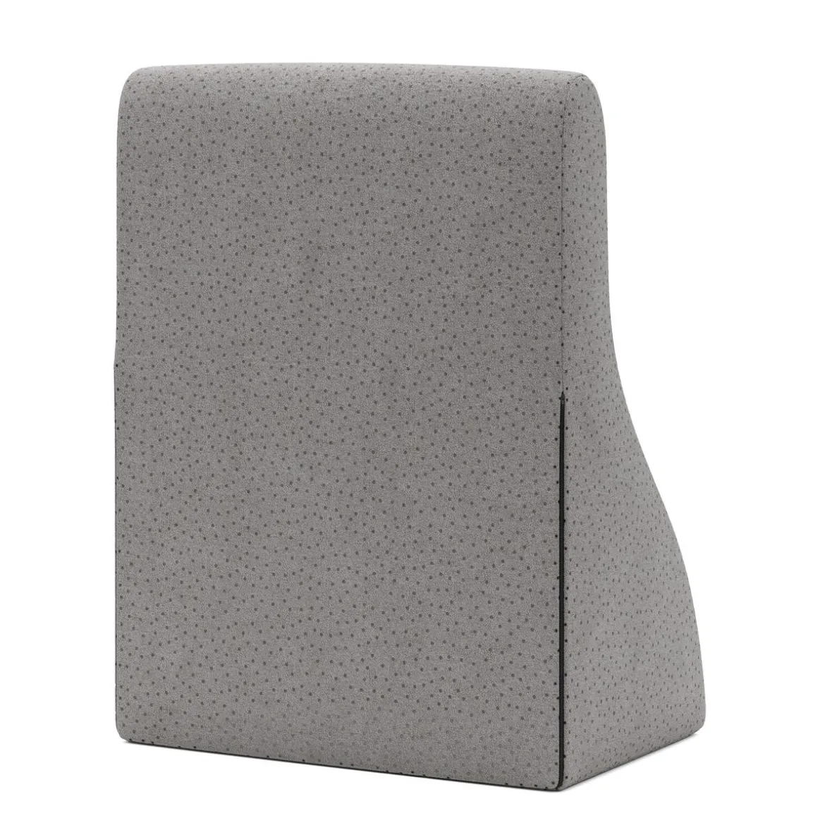 Keilkissen 63 x 32 x 46 cm grau