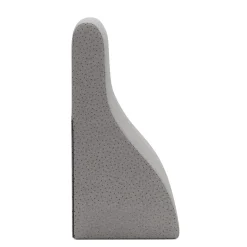 Keilkissen 63 x 32 x 46 cm grau