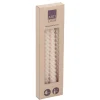 Kerzen gedreht 29 cm weiss 4er Set