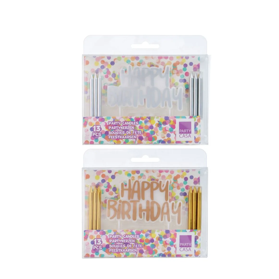 Kerzen Set HAPPY BIRTHDAY 13-teilig
