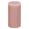 Kerze 7 x 13 cm rosa
