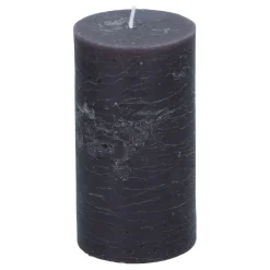 Kerze 7 x 13 cm schwarz