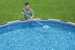 Kescher Reinigungsnetz AquaScoop mit Teleskopstange