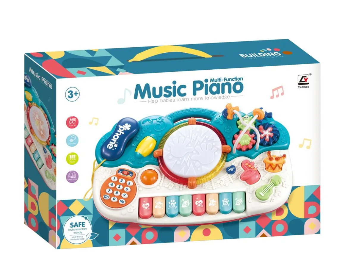 Keyboard Lernspielzeug blau