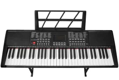 Keyboard Set mit Hocker und Ständer schwarz