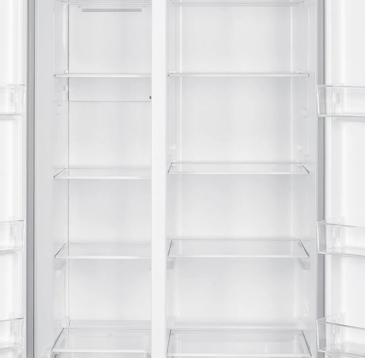 Kühlschrank mit Gefrierer 532L grau