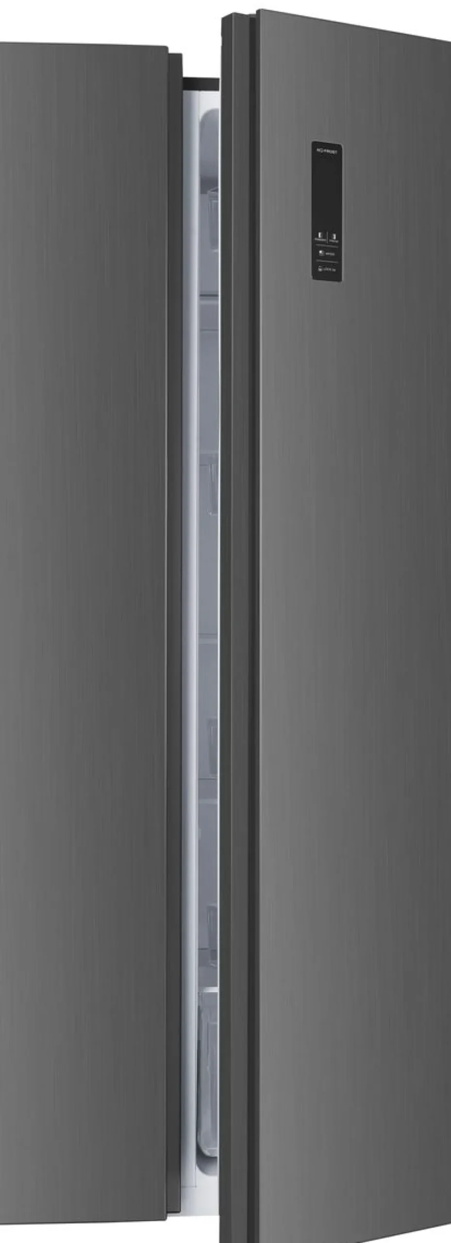 Kühlschrank mit Gefrierer 532L grau