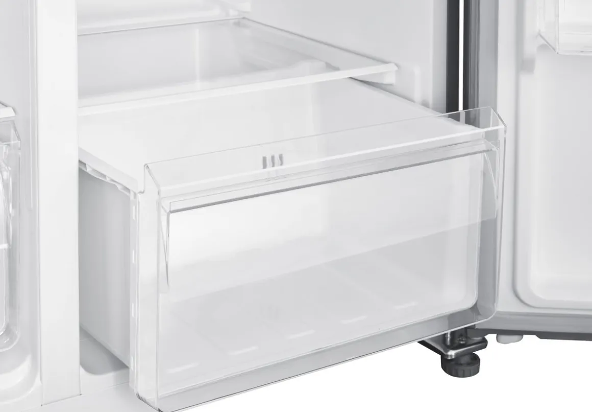 Kühlschrank mit Gefrierer 532L grau