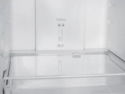 Kühlschrank mit Gefrierer 320L silbergrau