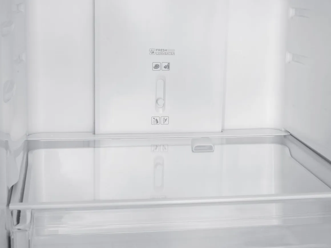 Kühlschrank mit Gefrierer 320L silbergrau