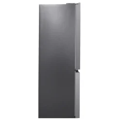 Kühlschrank mit Gefrierer 362L silbergrau