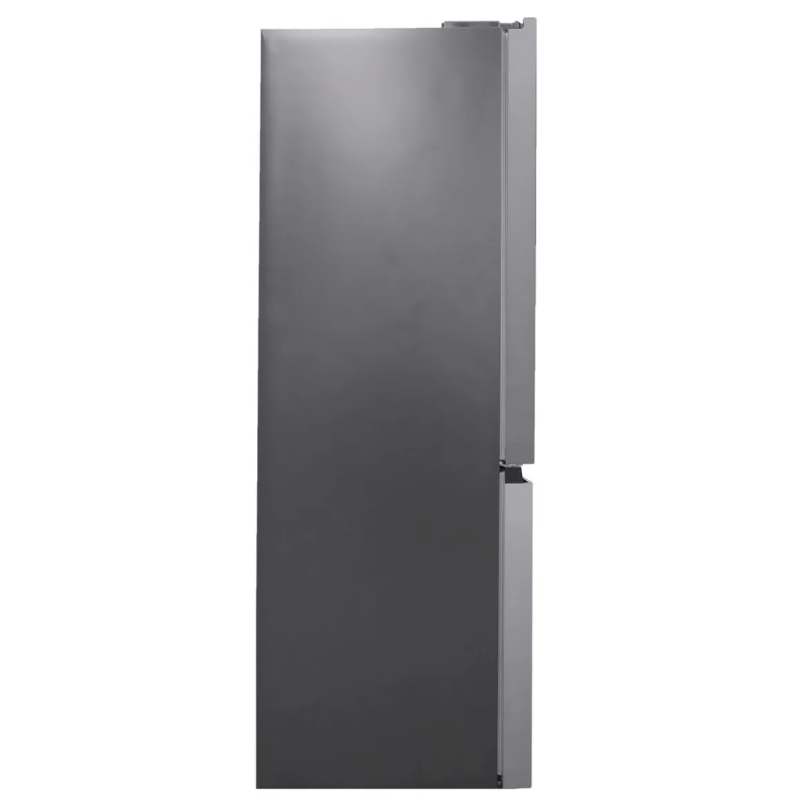 Kühlschrank mit Gefrierer 362L silbergrau