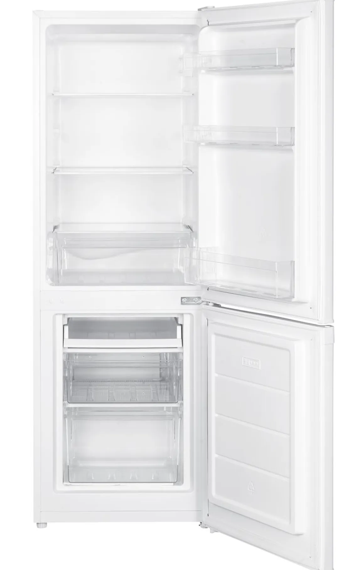 Kühlschrank mit Gefrierer 170L weiss