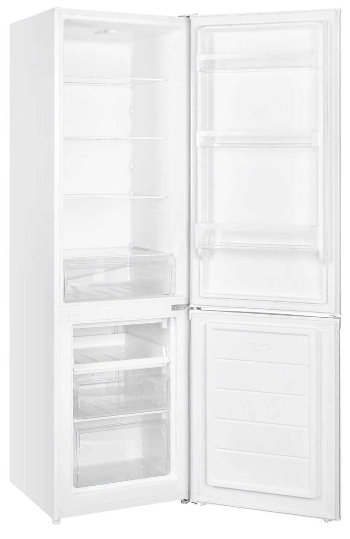 Kühlschrank mit Gefrierer 260L weiss