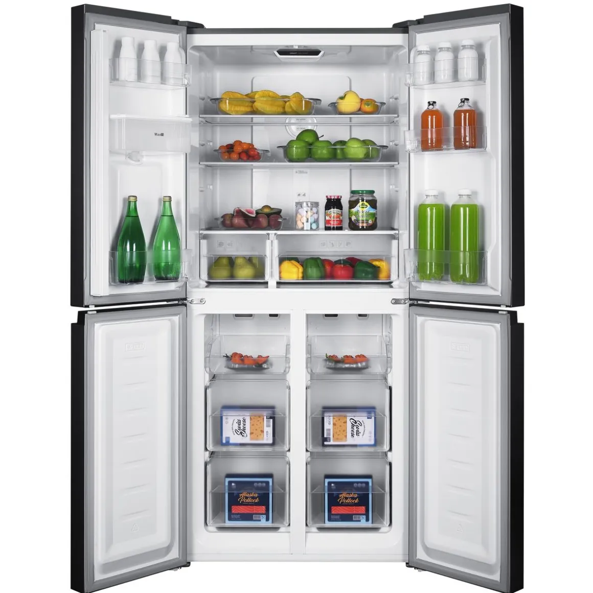 Kühlschrank mit Gefrierer und Wasserspender 419L