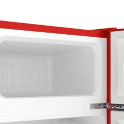 Kühlschrank mit Gefrierfach HOLO 90L rot