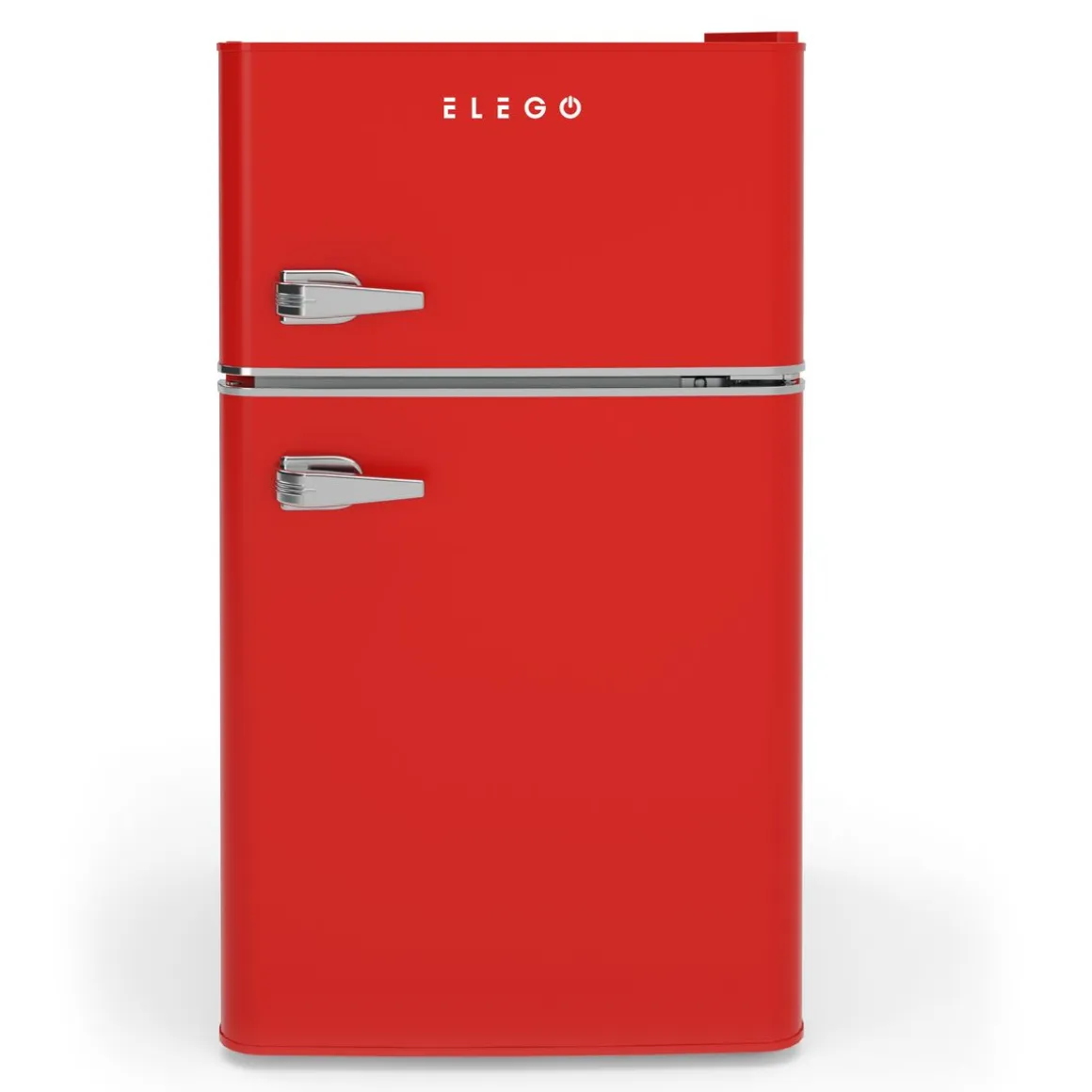 Kühlschrank mit Gefrierfach HOLO 90L rot