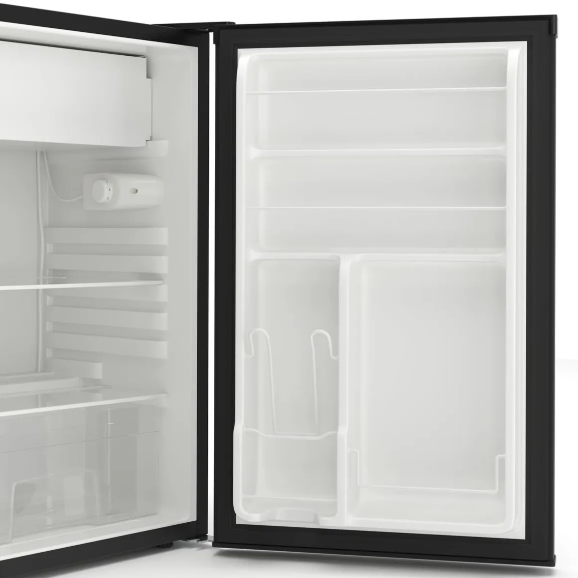 Kühlschrank mit Gefrierfach 127L schwarz