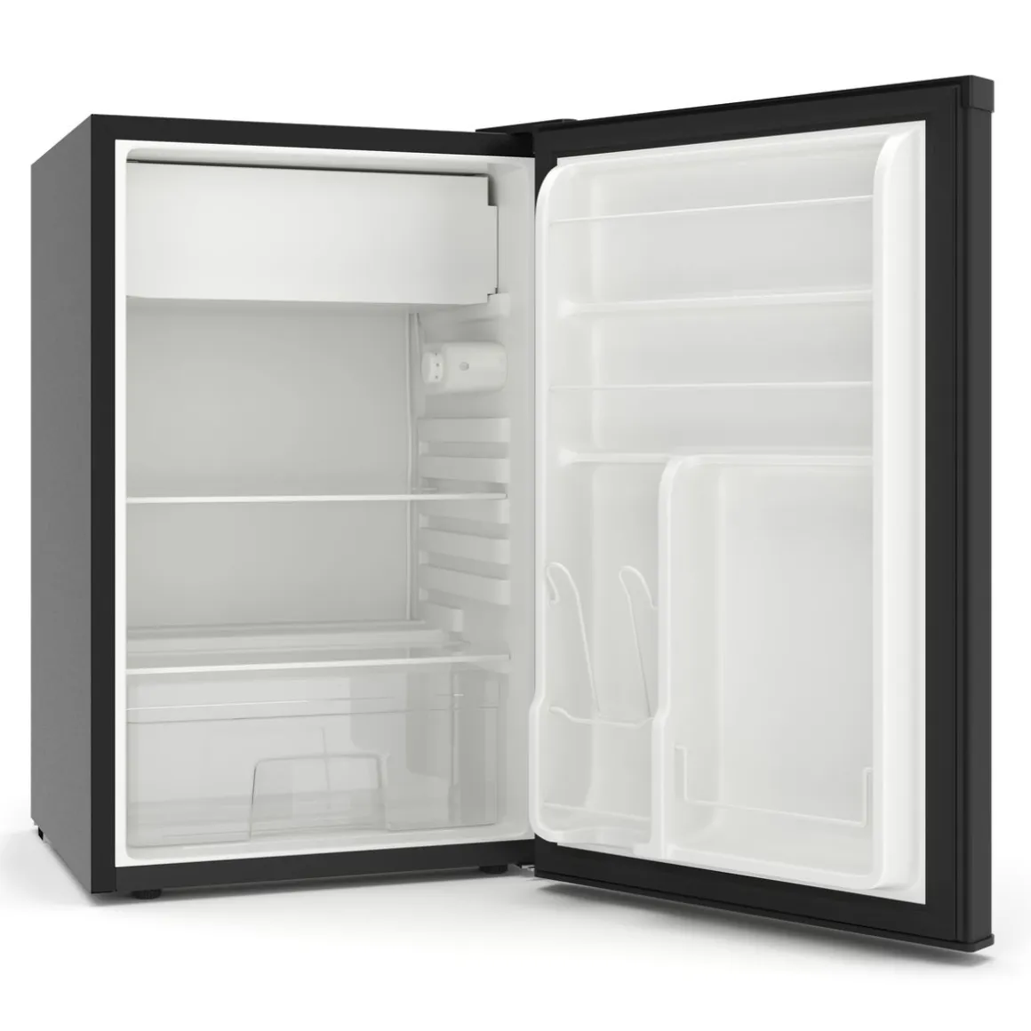 Kühlschrank mit Gefrierfach 127L schwarz