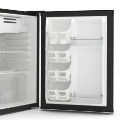 Kühlschrank mit Gefrierfach 70L schwarz