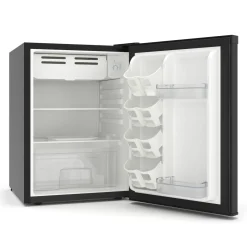 Kühlschrank mit Gefrierfach 70L schwarz