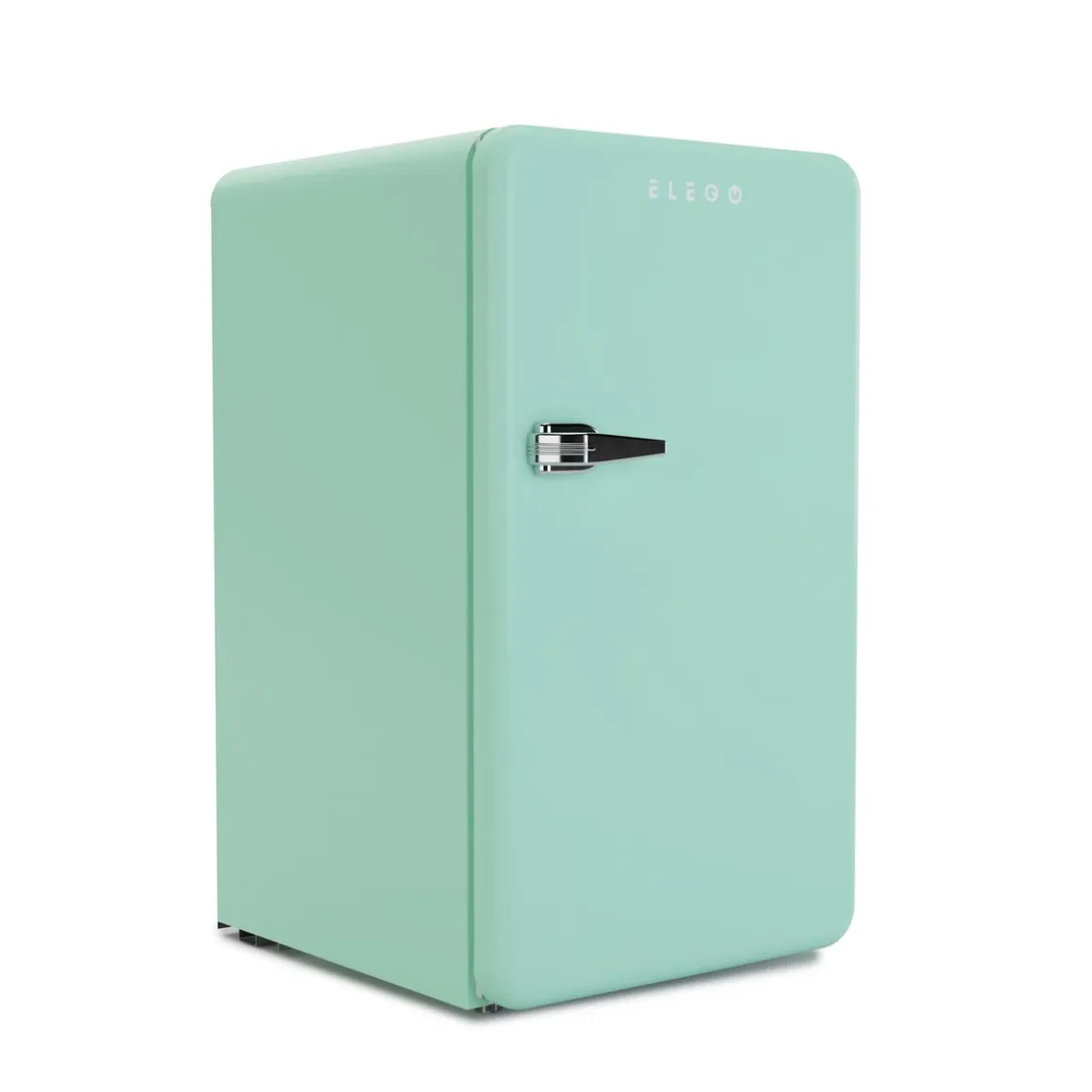 Kühlschrank mit Gefrierfach Retro 90L mint