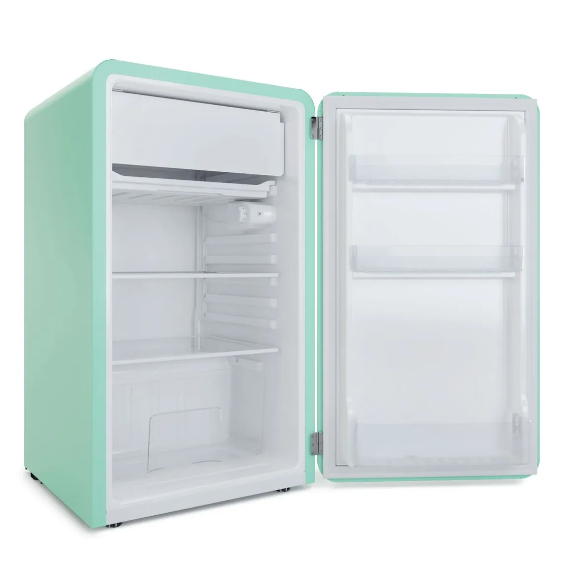 Kühlschrank mit Gefrierfach Retro 90L mint