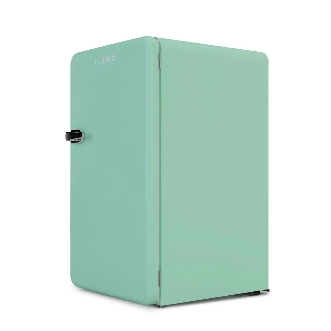Kühlschrank mit Gefrierfach Retro 90L mint
