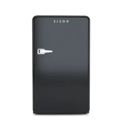 Kühlschrank mit Gefrierfach Retro 90L schwarz