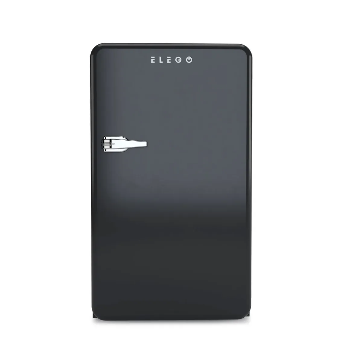 Kühlschrank mit Gefrierfach Retro 90L schwarz