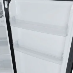 Kühlschrank mit Gefrierfach Retro 90L schwarz