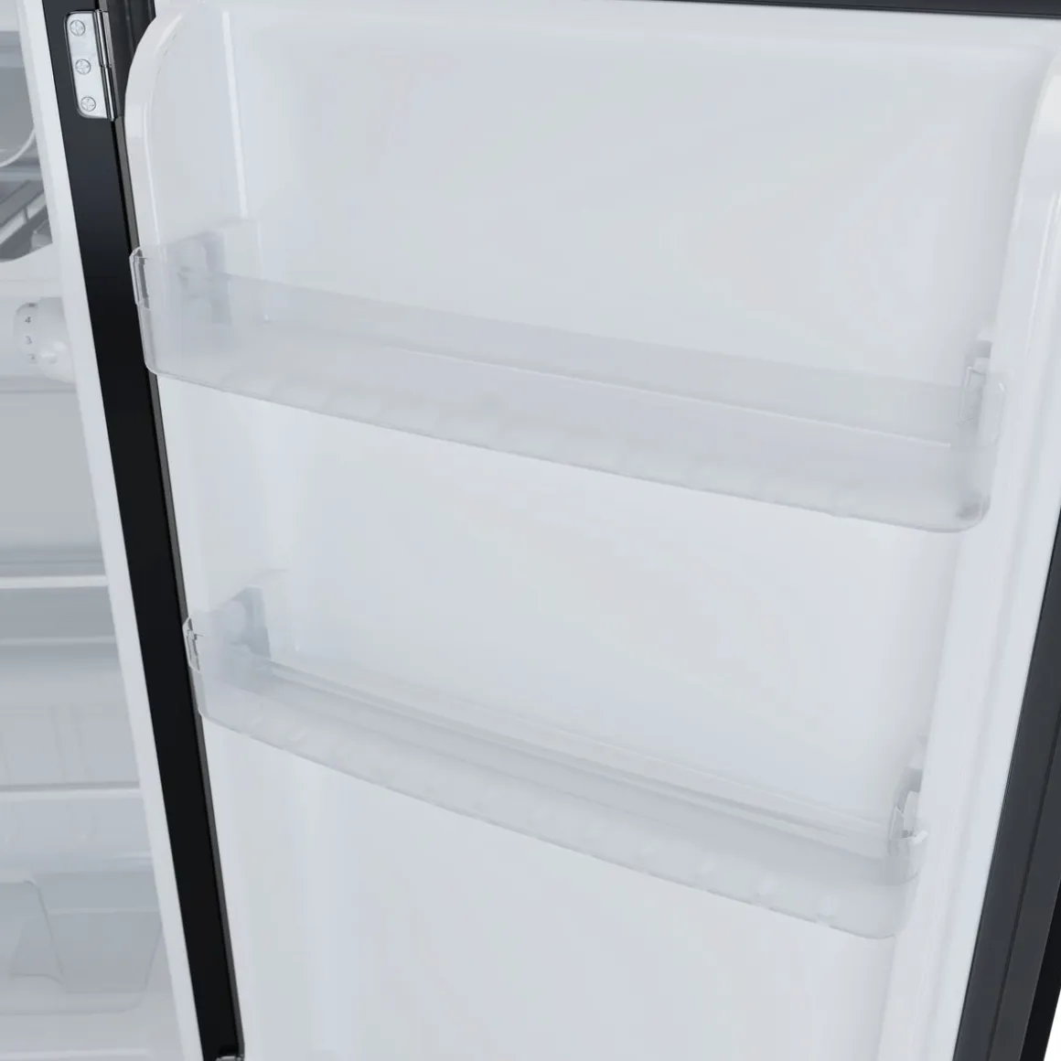Kühlschrank mit Gefrierfach Retro 90L schwarz