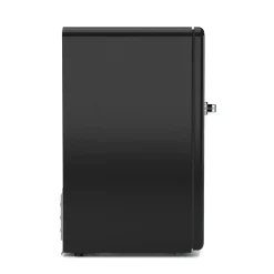 Kühlschrank mit Gefrierfach Retro 90L schwarz