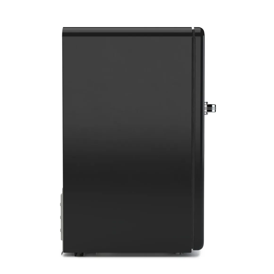 Kühlschrank mit Gefrierfach Retro 90L schwarz