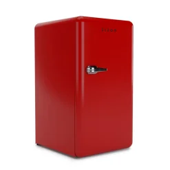 Kühlschrank mit Gefrierfach Retro 90L rot