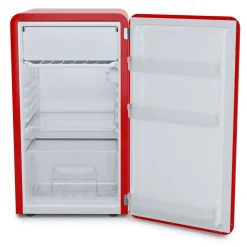 Kühlschrank mit Gefrierfach Retro 90L rot