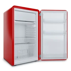 Kühlschrank mit Gefrierfach Retro 90L rot