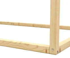 Kinderbett HAUS 90 x 200 cm natur