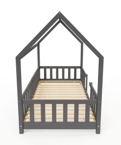 Kinderbett MAISON 90 x 200 cm anthrazit