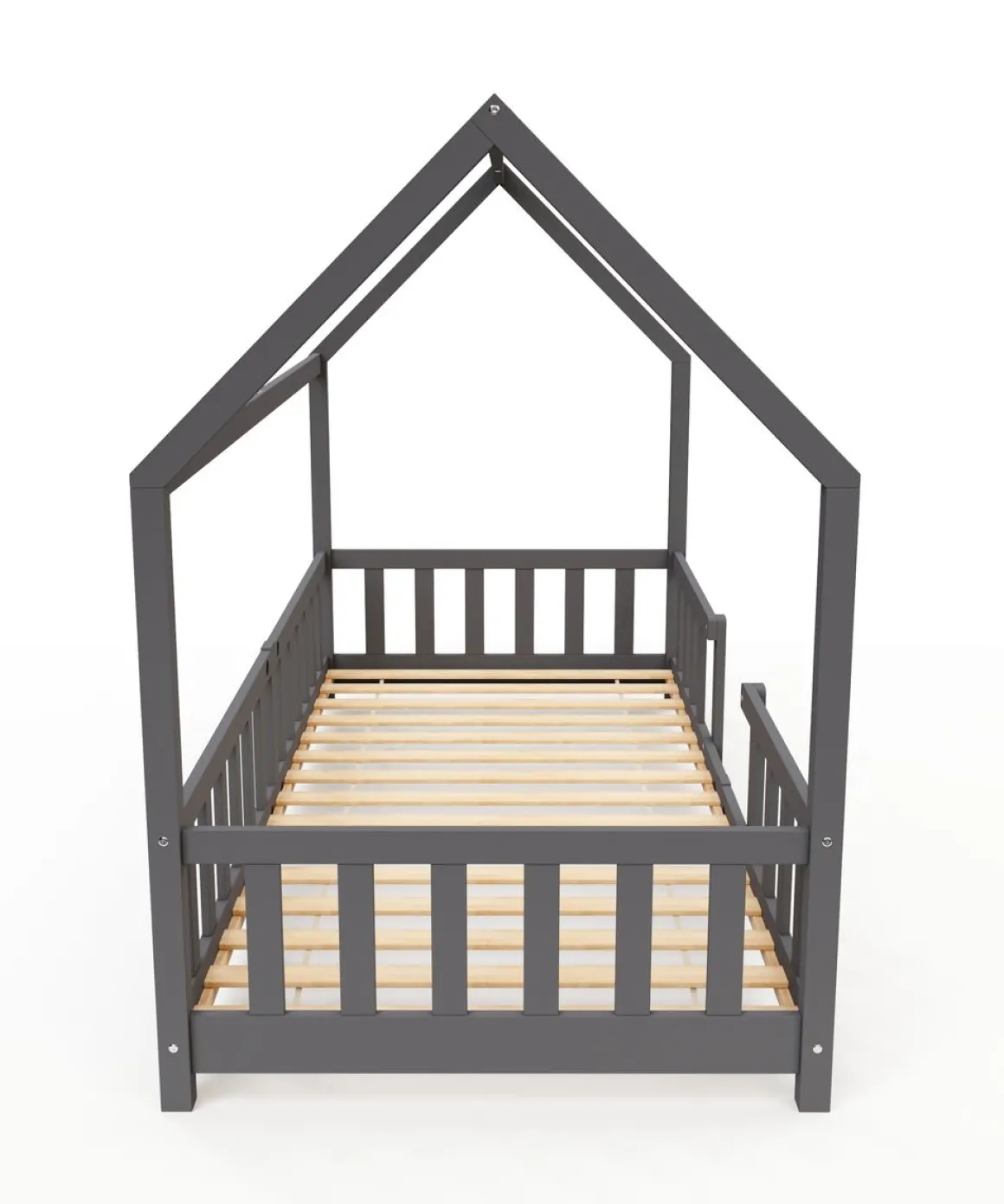 Kinderbett MAISON 90 x 200 cm anthrazit