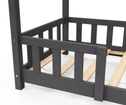 Kinderbett MAISON 70 x 140 cm anthrazit