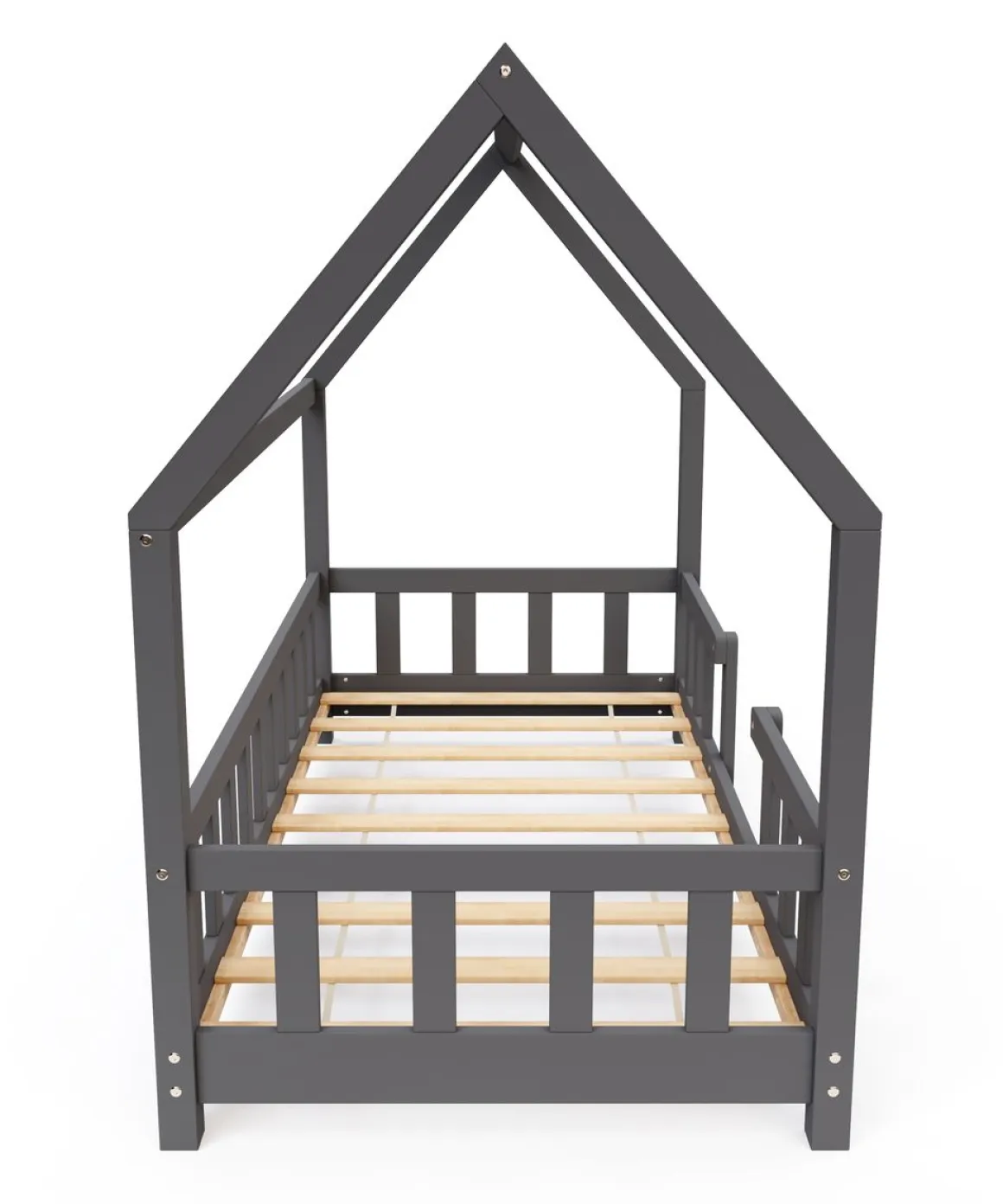 Kinderbett MAISON 70 x 140 cm anthrazit