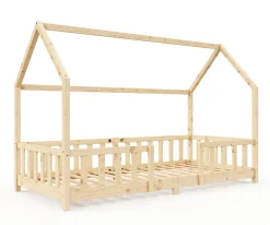 Kinderbett MAISON 90 x 200 cm natur