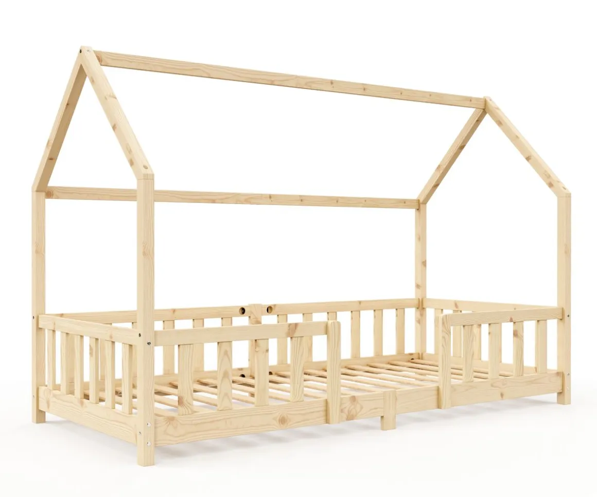 Kinderbett MAISON 90 x 200 cm natur